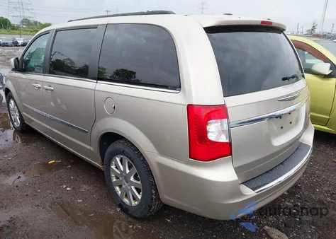 2013 Chrysler Town & Country Touring из США, поврежденный, VIN 2C4RC1BG3DR778321
